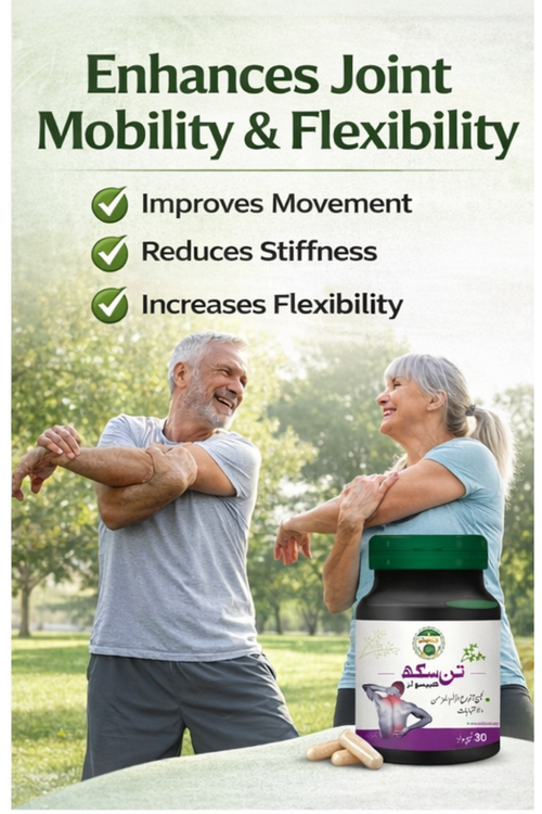 Tan Sukh Capsules — Advanced Herbal Pain Relief